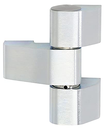 Schwerlast-Stahltürband, 3-teilig - Produkt-Richtung: DIN links, Drehpunkt in mm (Bänder): 25-043072563010 erial/Oberflächen: St galvanisch verzinkt, Produkt-Richtung: DIN links, von stahl-design-tebart