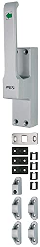 Türtreibriegel mit 25 mm Hub - Material/Oberflächen: Al RAL 9016 verkehrsweiß pulverbeschichtet, Richtung: links drehend - 071510000255 erial/Oberflächen: Al RAL 9016 verkehrsweiß von stahl-design-tebart