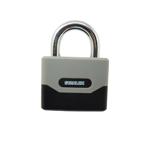 Zahlenschloss 68 mm - Robustes und sicheres Zahlenschloss. Ideal für Taschen, Schränke, Tore und mehr. | Zuverlässige Sicherheit | Einfache Installation von stahl-design-tebart