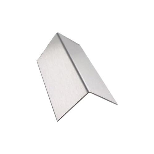 stahl-design-tebart Eckschutzwinkel als Kantenschutz aus 1,5 mm Edelstahl // Schenkelbreite: 50 mm + 50 mm // Länge: 1500 mm- 150x5x5cm Top Kantenschutzprofil von stahl-design-tebart
