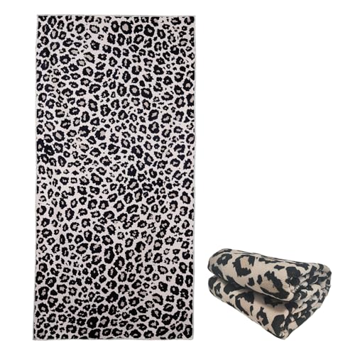 stampringt Strandtuch mit schwarzem Panther, niedlich, übergroß, für Mädchen, Erwachsene, großer Handtuchstoff aus Mikrofaser, bedruckt, Cheetah, 75 x 150 cm stampringt Strandtuch mit schwarzem Panther, niedlich, übergroß, für Mädchen, Erwachsene, großer Handtuchstoff aus Mikrofaser, bedruckt, Cheetah, 75 x 150 cm von stampringt