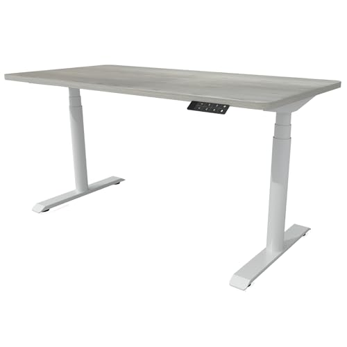 standup.Today Höhenverstellbarer Schreibtisch Design Edition (140 x 70 cm) – Elektrisch verstellbar mit Dual-Motor – Ergonomisch & Stabil – Schreibtische Set mit Tischplatte und Keypad von standup