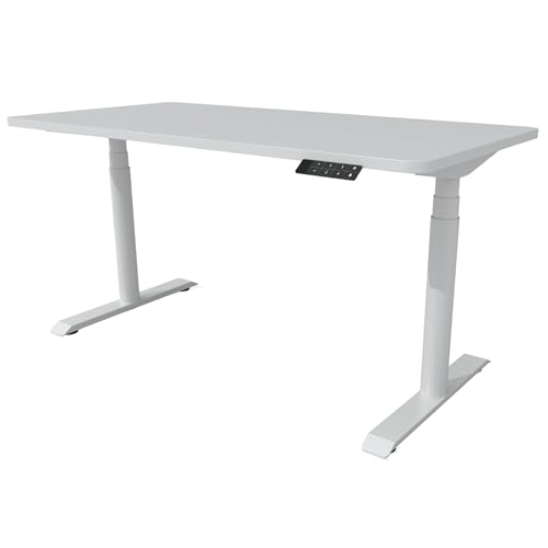 standup.Today Höhenverstellbarer Schreibtisch Design Edition (140 x 70 cm) – Elektrisch verstellbar mit Dual-Motor – Ergonomisch & Stabil – Schreibtische Set mit Tischplatte und Keypad von standup