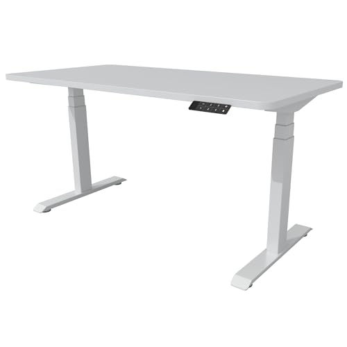 standup.Today Höhenverstellbarer Schreibtisch Home Edition (140 x 70 cm) – Elektrisch verstellbar mit Dual-Motor – Ergonomisch & Stabil – Schreibtische Set mit Tischplatte und Keypad von standup