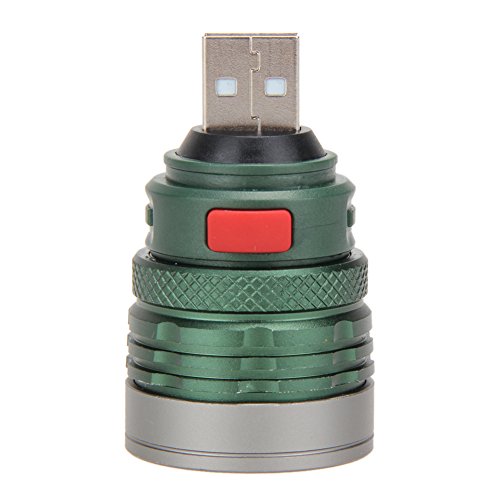 Starnearby USB LED Power Bank Taschenlampe Stirnlampe 3W Verlängerung Licht Taschenlampe von starnearby