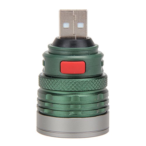 Starnearby USB LED Power Bank Taschenlampe Stirnlampe 3W Verlängerung Licht Taschenlampe von starnearby