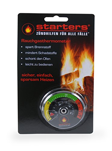 STARTERS Rauchgasthermometer, Abgasthermometer für den Ofen von starters® von starters