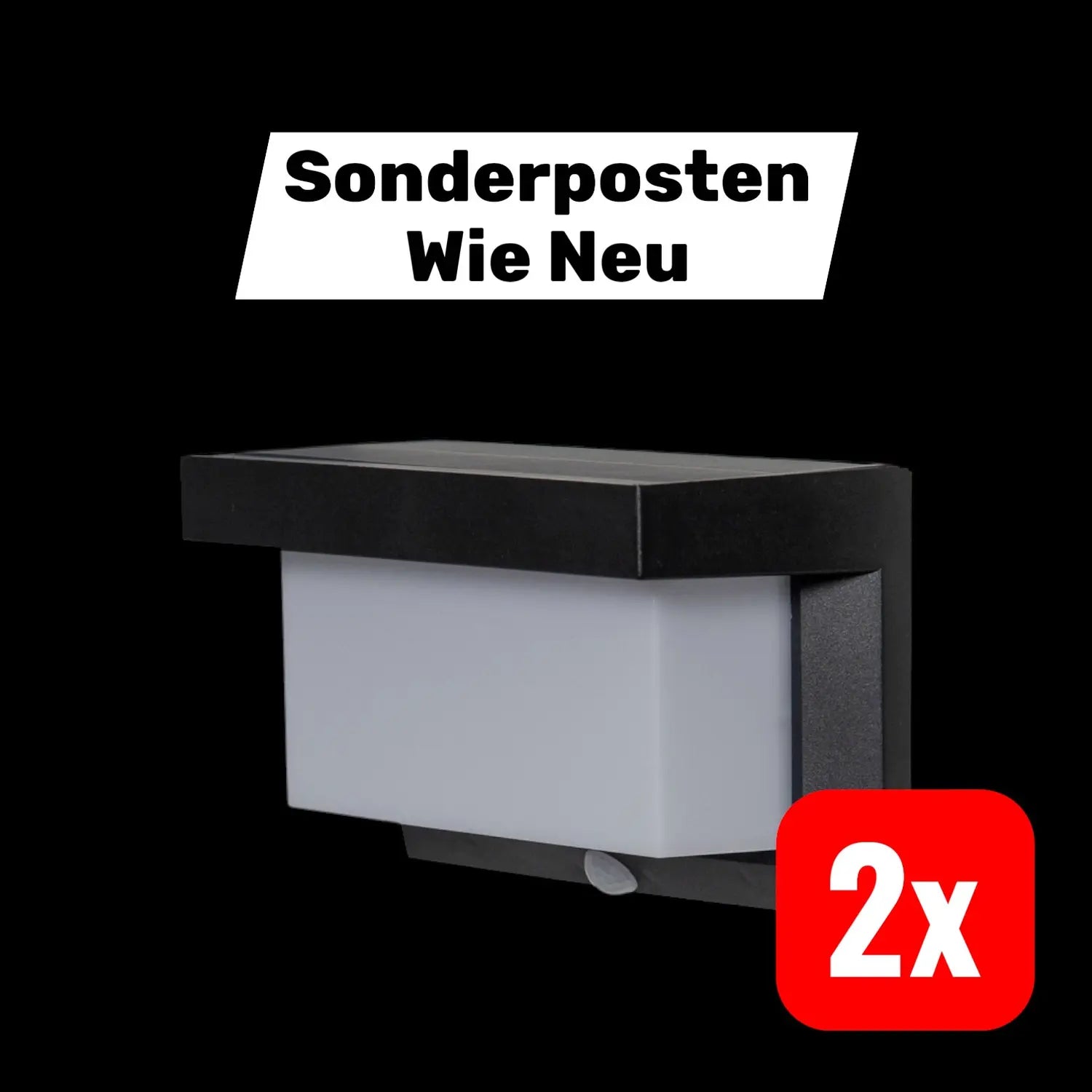 B-Ware Star Trading Led Solarwandleuchte Valla Wandlampe Lampe Leuchte 2 Stück B-Ware Star Trading Led Solarwandleuchte Valla Wandlampe Lampe Leuchte 2 Stück von startrading