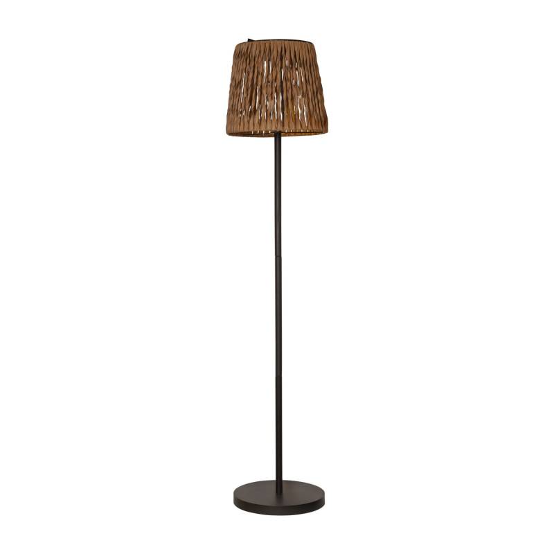 Star Trading Led Solar Stehlampe Standlampe Cesta Braun Schwarz 127 Cm Metall B-Ware von startrading