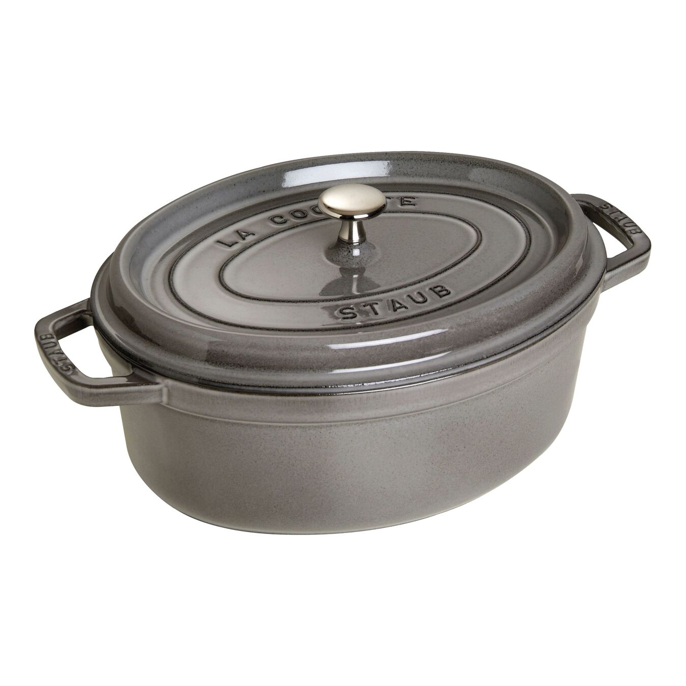 staub Cocotte 31cm LA COCOTTE in Farbe Graphit-Grau staub Cocotte 31cm LA COCOTTE in Farbe Graphit-Grau von staub
