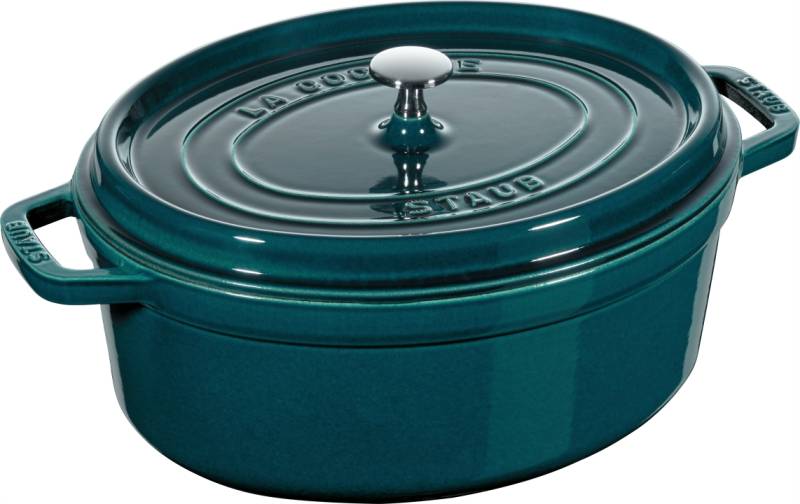 staub La Cocotte Bräter 31cm oval in La-Mer von staub