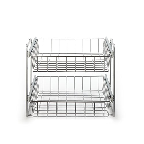 stauraum-shop Schrankauszug Korb Kombisystem für 45er Schrank, 2 etagig stauraum-shop Schrankauszug Korb Kombisystem für 45er Schrank, 2 etagig von stauraum-shop