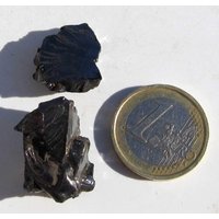 Edelschungit Schungit, 2 Rohsteine Zusammen 33.5 Ct., Ca. 17 Und 21 Mm Edelschungit Schungit, 2 Rohsteine Zusammen 33.5 Ct., Ca. 17 Und 21 Mm von steindepot