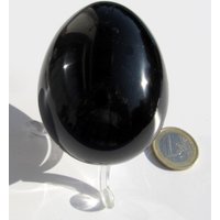 Ei Aus Obsidian, Obsidian-Ei Steinei Ostern Dekoration Ca. 198 G von steindepot