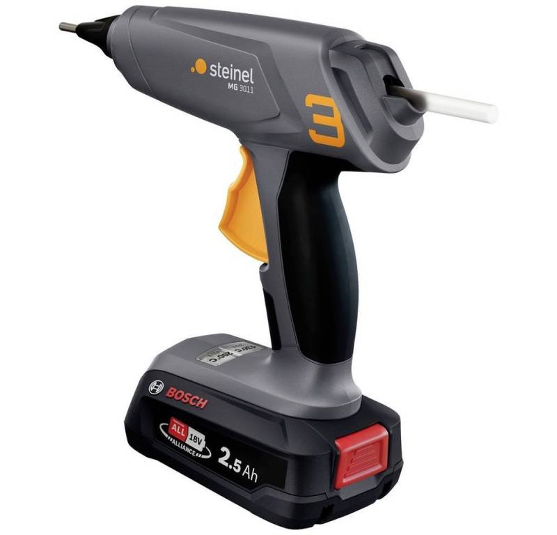 steinel Heißklebepistole Akku Klebepistole inkl. 18V 2.5 Ah PFA Akku, inkl. Akku, inkl. Ladegerät von steinel