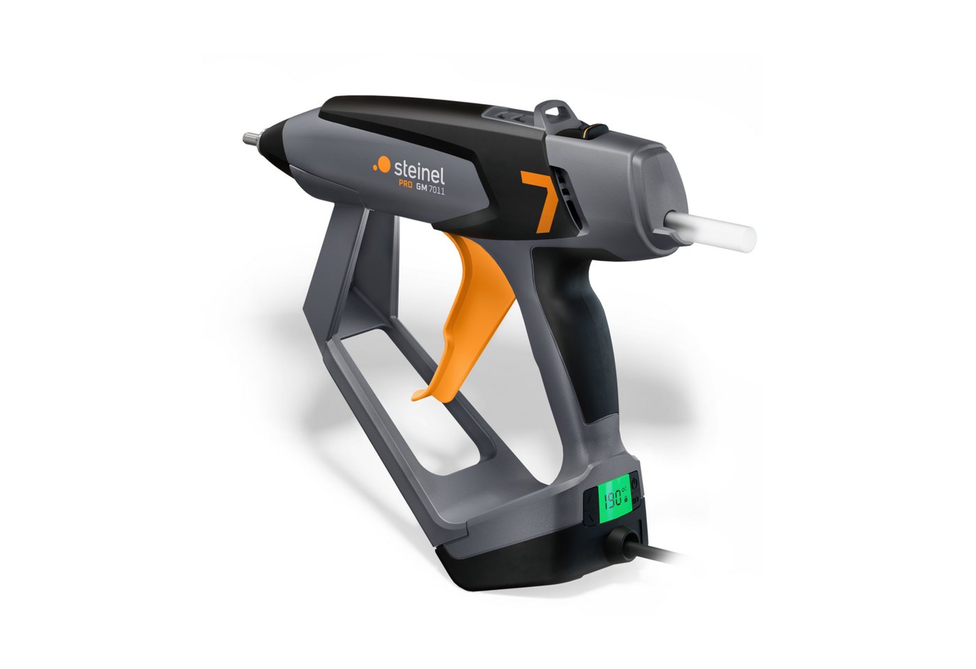 steinel Heißklebepistole GlueMatic 7011 Koffer-Set, 35 gr/min, Aufheizzeit in 1,5 – 2 min von steinel