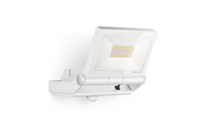 steinel LED Außen-Wandleuchte Steinel Sensor LED Strahler XLED PRO ONE MAXS Weiß mit Bewegungsmelder von steinel