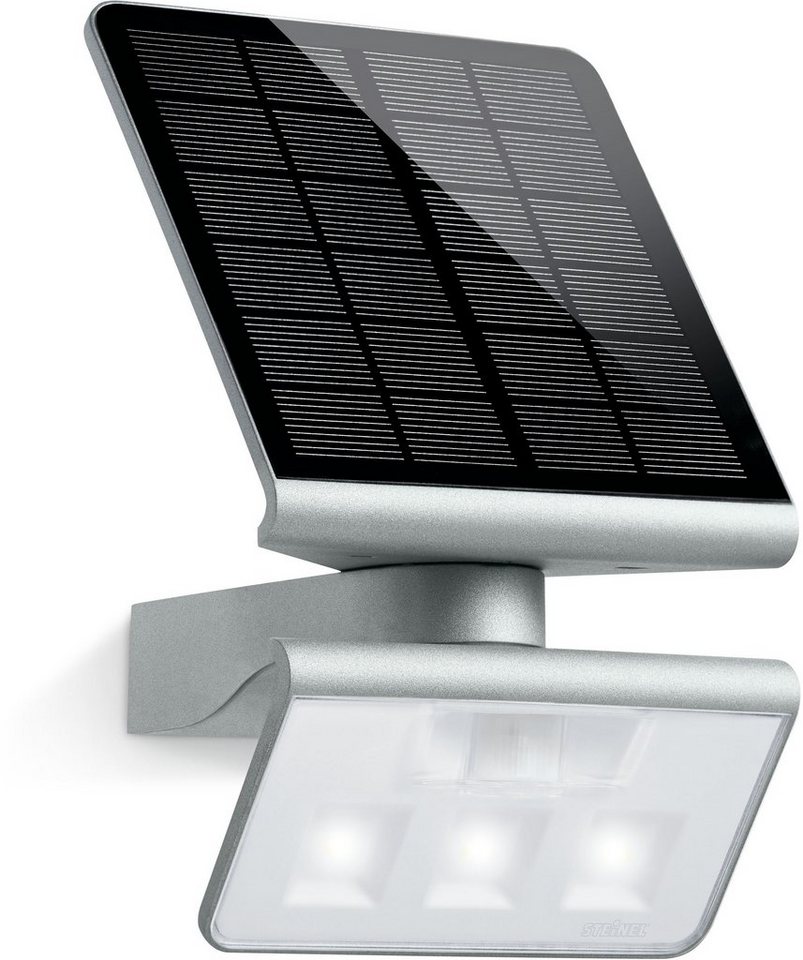 steinel LED Außen-Wandleuchte XSOLAR, Bewegungsmelder, LED fest integriert, Neutralweiß, 140Â° Bewegungsmelder,LiFe-Akku,1,3W,netzunabhänig,Wand-Solarleuchte von steinel