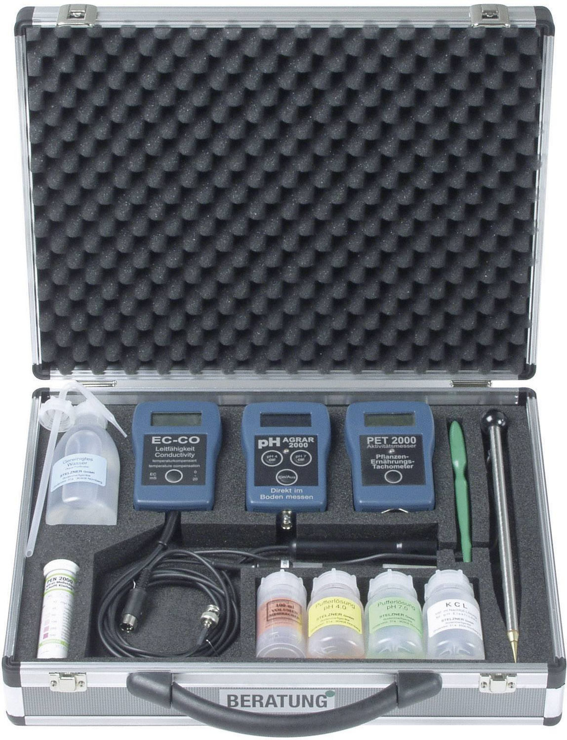 Stelzner Bodenanalyse Set Kit P H Nitrat Messung Bodenanalyse Siehe Text/Foto B-Ware Stelzner Bodenanalyse Set Kit P H Nitrat Messung Bodenanalyse Siehe Text/Foto B-Ware von stelzner