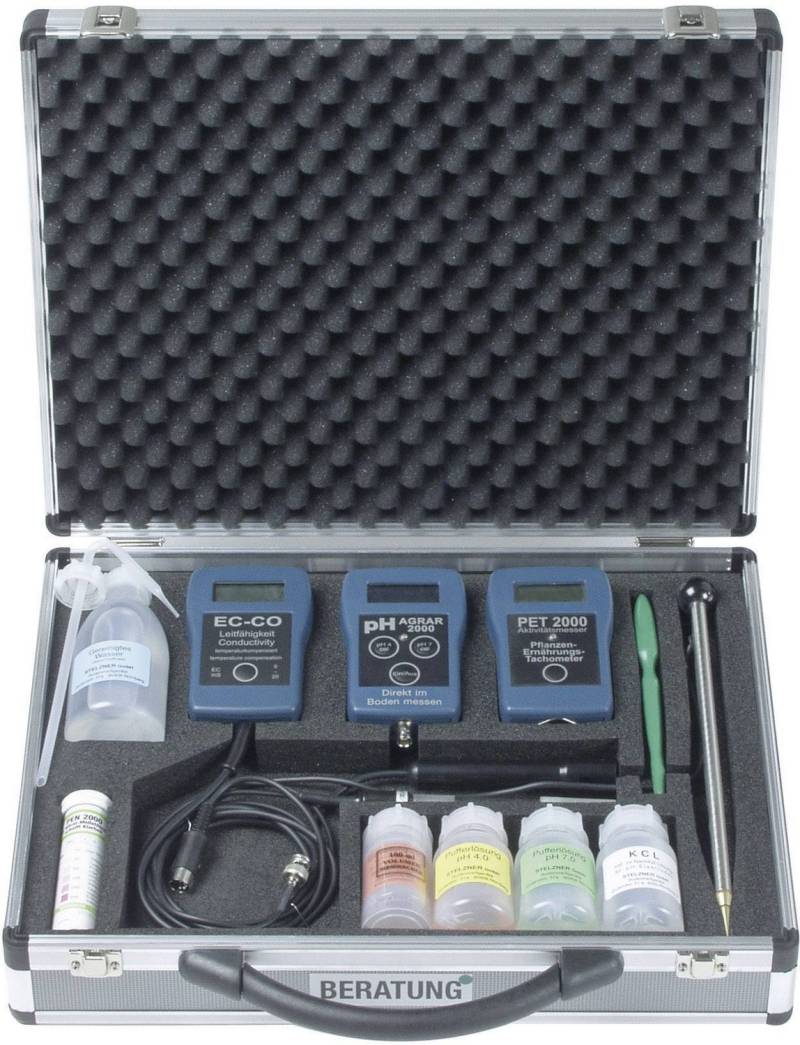 Stelzner Bodenanalyse Set Kit P H Nitrat Messung Bodenanalyse Siehe Text/Foto B-Ware von stelzner