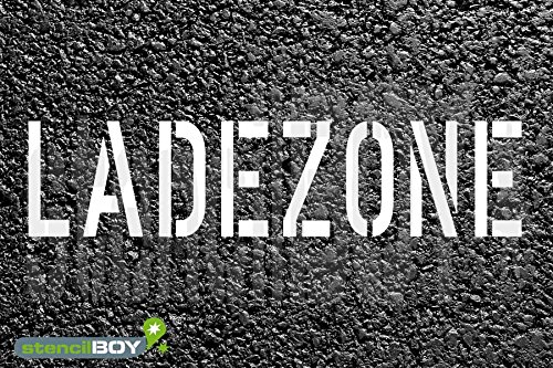 LADEZONE - Schablone von stencilBOY