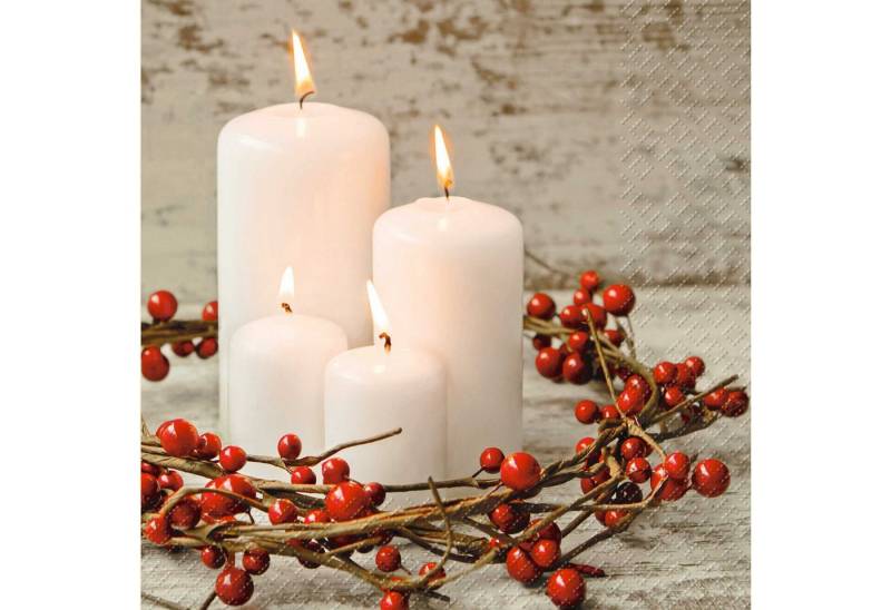 stewo Papierserviette 6376 20 Weihnachts Cocktailservietten - 25 x 25 cm, 20 Stück stewo Papierserviette 6376 20 Weihnachts Cocktailservietten - 25 x 25 cm, 20 Stück von stewo