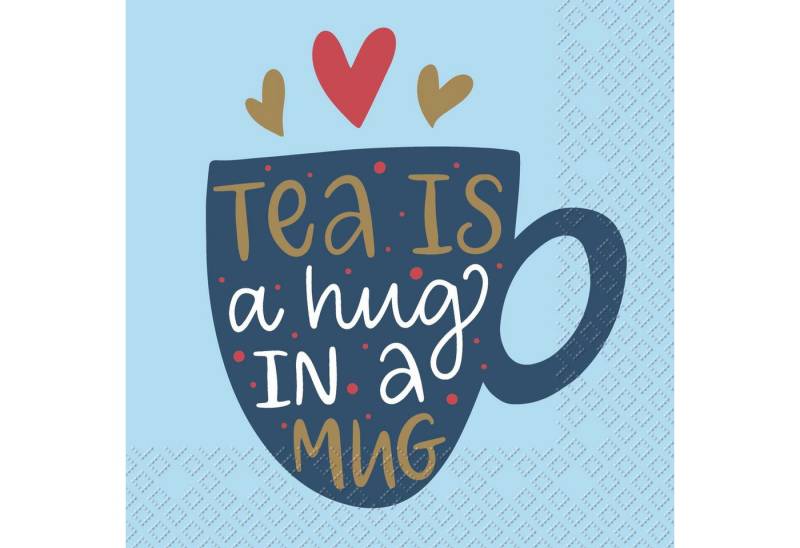 stewo Papierserviette STEWO 2572 5282 40 Lunchservietten Tea is a Hug - 33 x 33 cm, 20 Stück stewo Papierserviette STEWO 2572 5282 40 Lunchservietten Tea is a Hug - 33 x 33 cm, 20 Stück von stewo