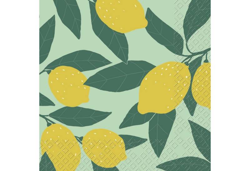 stewo Papierserviette STEWO 2572 5288 45 Lunchservietten Zitrone - 33 x 33 cm, 20 Stück stewo Papierserviette STEWO 2572 5288 45 Lunchservietten Zitrone - 33 x 33 cm, 20 Stück von stewo