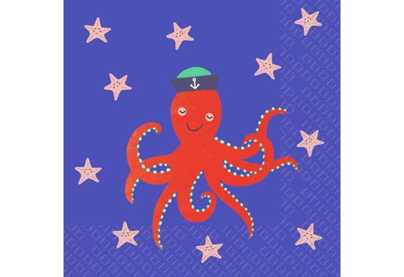 stewo Papierserviette STEWO 2572 5329 40 Lunchservietten Kind Oktopus - 33 x 33 cm, 20 Stück stewo Papierserviette STEWO 2572 5329 40 Lunchservietten Kind Oktopus - 33 x 33 cm, 20 Stück von stewo