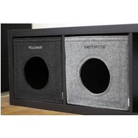 Katzenhöhle Aus Filz Katzenbett Passend Für Ikea Expedit Und Kallax Gestickt Katzenhöhle Aus Filz Katzenbett Passend Für Ikea Expedit Und Kallax Gestickt von stichhaltig