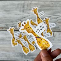 Fck Afd Giraffe-Aufkleber von stielOW
