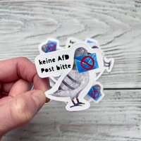 Keine Afd Post Aufkleber von stielOW