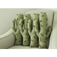 Handgefertigtes Saguaro Kaktus Kissen Western Decor Handgefertigtes Saguaro Kaktus Kissen Western Decor von stitchesbysavanna