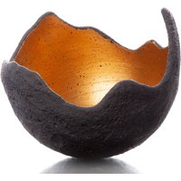 Lichtschale Gold - Beton Anthrazit Größe S von stoamandal