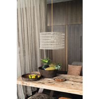 Chachacha Stoff Meterware Dreher Gardine Curtain Natur 3 Meter Hoch Jab von stoffdesign