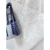 Greenhill Zauberhafte, Bestickte Spitze Rosen Meterware Weiss 5 Farben Baumwolle Gardine Curtain Jab Greenhill Zauberhafte, Bestickte Spitze Rosen Meterware Weiss 5 Farben Baumwolle Gardine Curtain Jab von stoffdesign