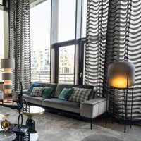 Olalaluxus Jaquard Gewebt Stoff in Wellen Curtain Gardine Grau 3D Meterware Jab 3 Farben Olalaluxus Jaquard Gewebt Stoff in Wellen Curtain Gardine Grau 3D Meterware Jab 3 Farben von stoffdesign