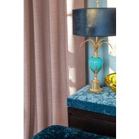 Simply Silkgrob Gewebte 100% Reine Handgewebte Seide Rosa Rosé Stoff Gardine Curtain Silk Meterware Carlucci 3 Farben von stoffdesign
