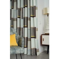 Squaresstoff Meterware Gardine Grafisch Bauhaus Midcentury Curtain Ab Squaresstoff Meterware Gardine Grafisch Bauhaus Midcentury Curtain Ab von stoffdesign