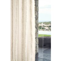 Tangodekostoff Meterware Extravagant Leinenmischung Creme Fransen Curtain Jab Tangodekostoff Meterware Extravagant Leinenmischung Creme Fransen Curtain Jab von stoffdesign