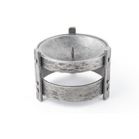Eisen Kerzenständer Für Kugelkerzen, Moderner Von Hand Geschmiedeter Kerzenhalter von stohlerArtMetalWork