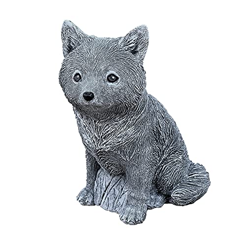 Stone and Style Steinfigur Fuchs Welpe frostfest Steinguss Gartenfigur Stone and Style Steinfigur Fuchs Welpe frostfest Steinguss Gartenfigur von stoneandstyle