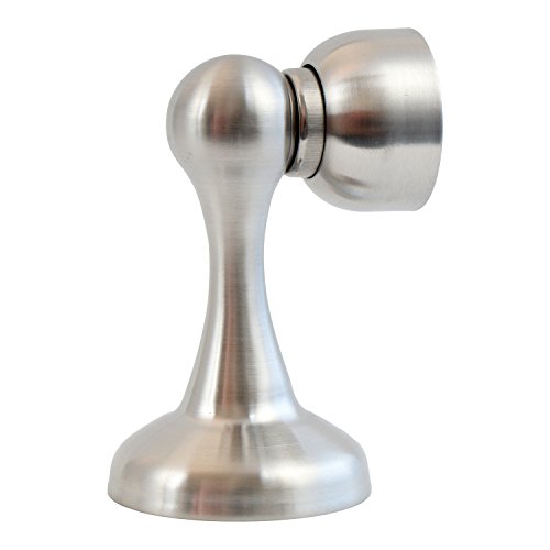 Stoppwerk Edelstahl Magnet Türstopper - Türfeststeller Magnetisch Inkl. Befestigungsmaterial für Boden oder Wand - 4,9x5,8x8,3cm - Türhalter Stoppwerk Edelstahl Magnet Türstopper - Türfeststeller Magnetisch Inkl. Befestigungsmaterial für Boden oder Wand - 4,9x5,8x8,3cm - Türhalter von stoppwerk