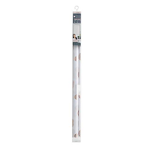 store d'intérieur Raffrollo Imp. Metall 60 x 180 cm Polyester PICOLINO Roségold von Douceur d'Intérieur