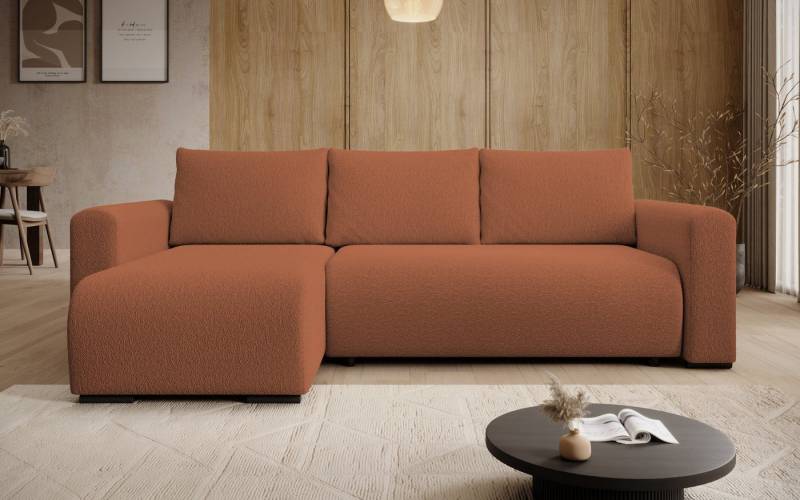 storez24 Ecksofa Tally, mit Bettkasten und Schlaffunktion, L-Form, bequem von storez24