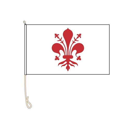 Stormflag Flagge Republik Florenz 100 x 150 cm Polyester 110 g/m² mit Seil und Öse von stormflag