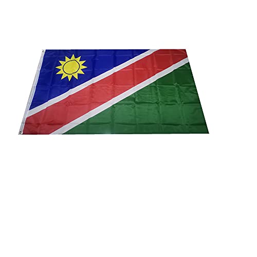 Stormflag Namibia-Flaggen, 90 x 150 cm, Polyester, mit zwei Ösen und doppelt genäht. von stormflag