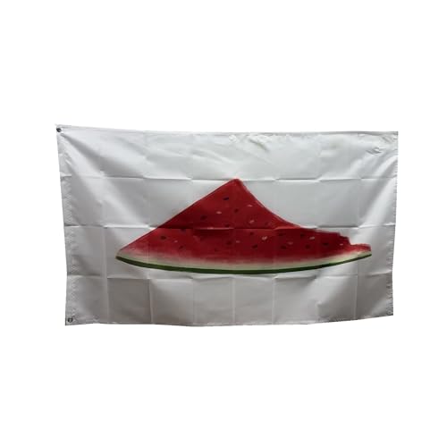 Stormflag Wassermelone Druck Garten Flagge 3 x 5ft / 90 x 150 cm Polyester 90 g, aus Metall doppelt genäht mit Öse von stormflag