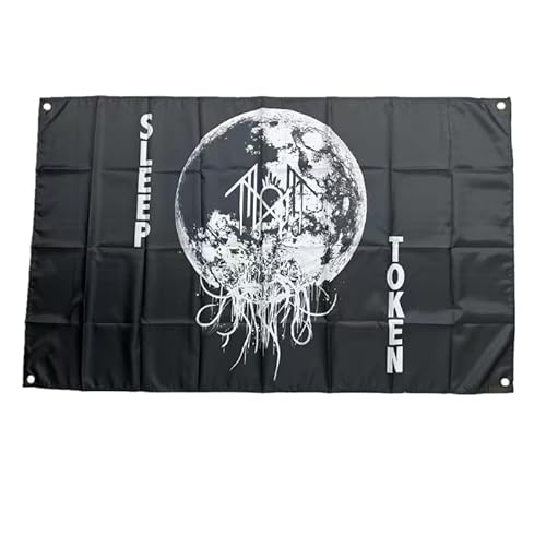 Stormlag Schlafsignal-Flagge, Polyester, 90 cm x 150 cm, Polyester mit 4 Löchern und Doppelnähten, geeignet für die Dekoration von Wandteppichen im Schlafzimmer von stormflag
