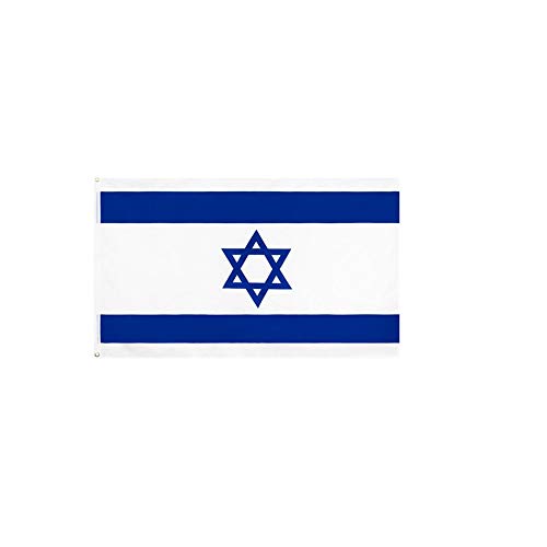 Stormflag Israel Flagge 90x150cm Flagge Israel NEU 3x5ft Polyester 90g mit Ösen mit Doppelnadel genäht. von stormflag